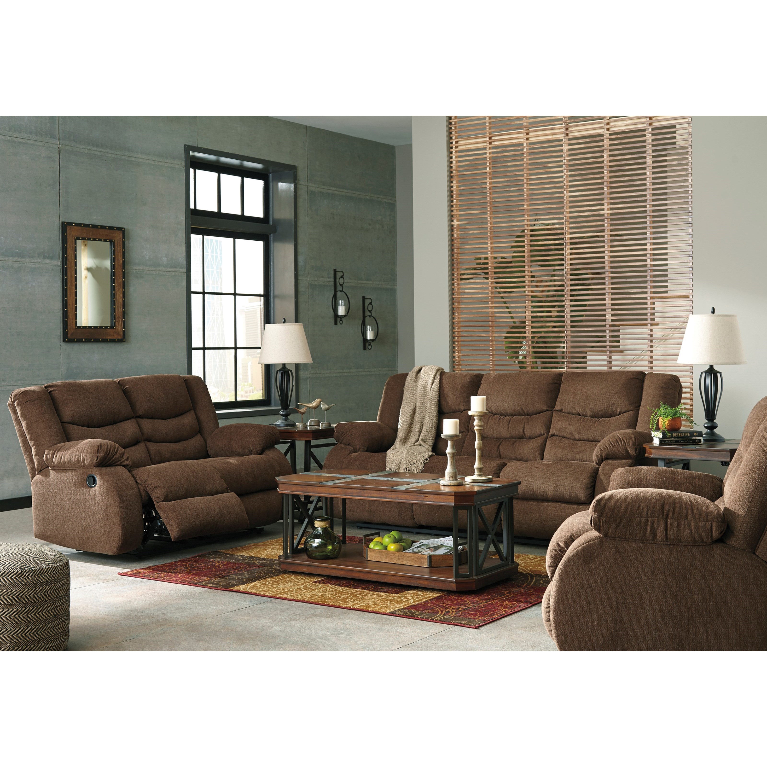Signature Design by Ashley Tulen 98605 Living Room Group 2 Reclining